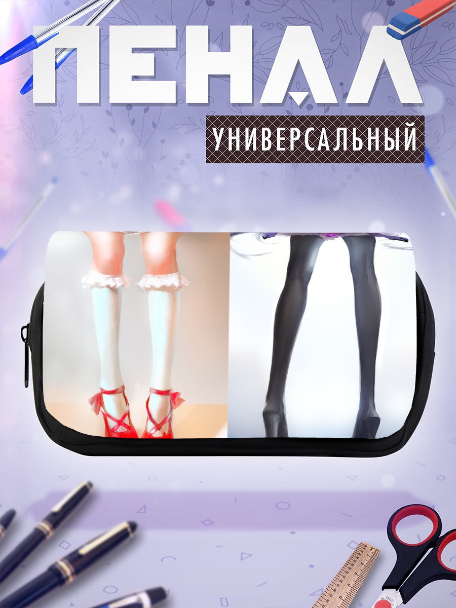 Пенал-косметичка Мадока и Хомура