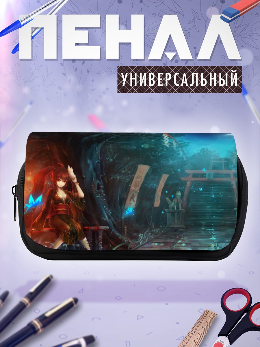 Пенал-косметичка Мику Хацунэ в храме