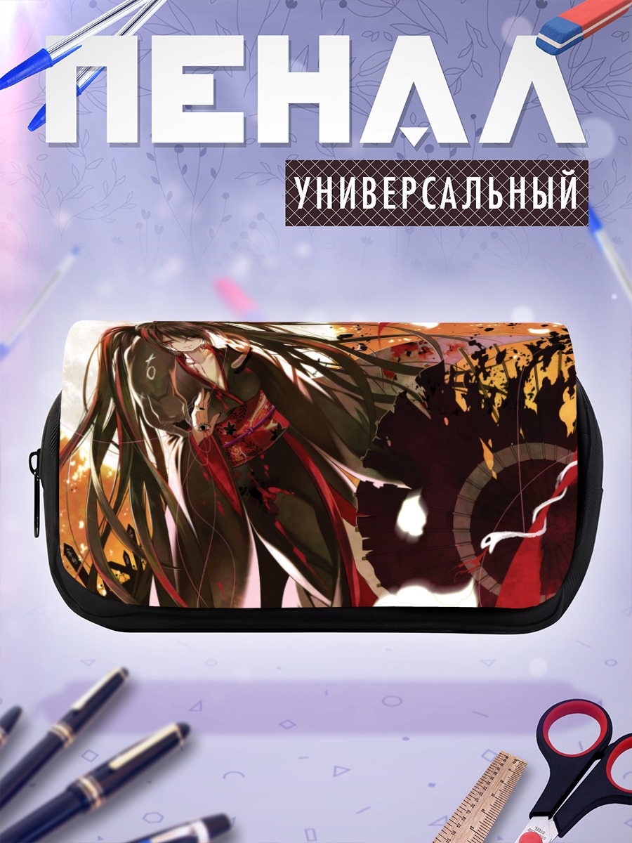 Пенал-косметичка Мику Хацунэ в кимоно