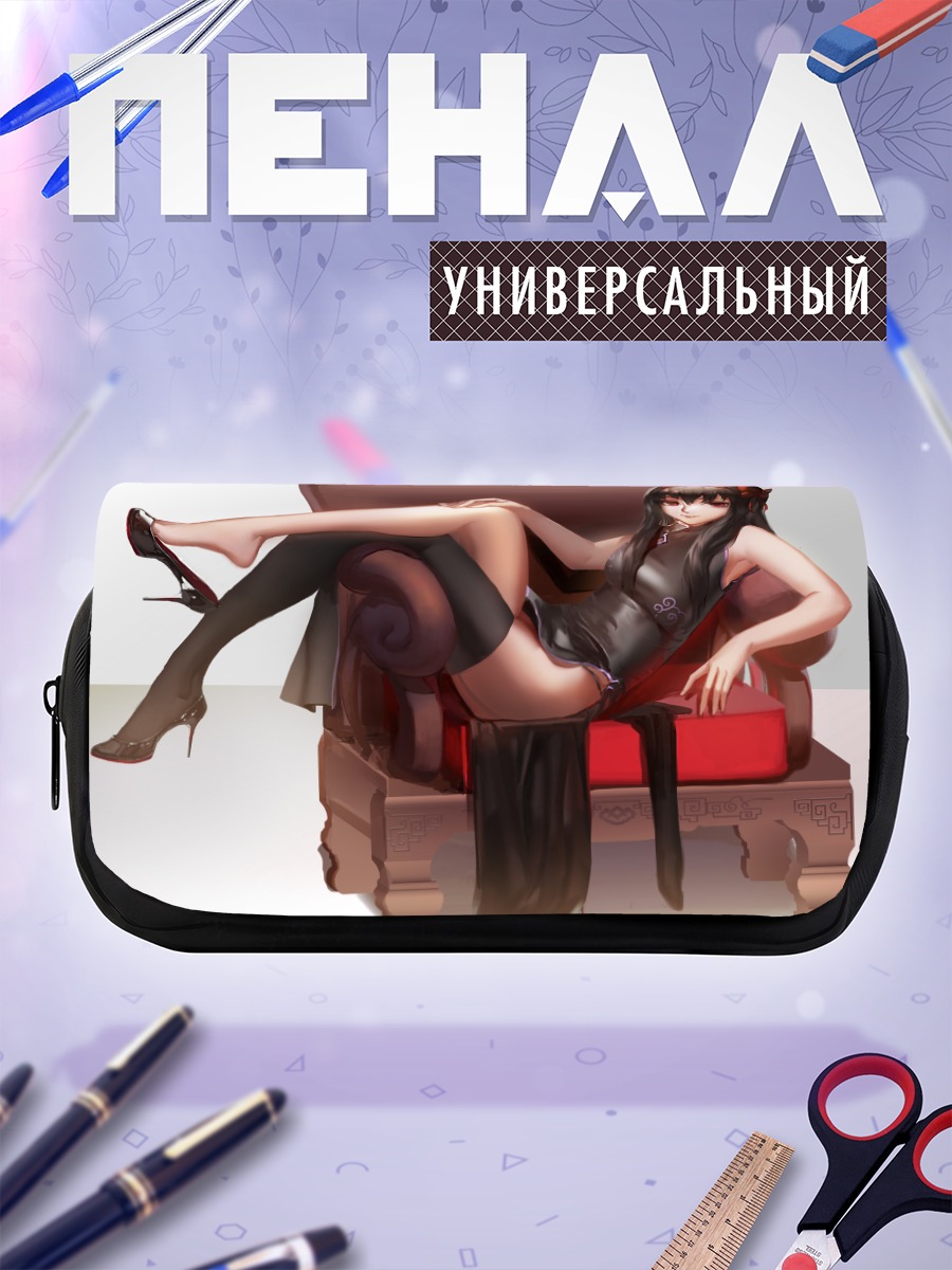 Пенал-косметичка Хомура Акэми на троне