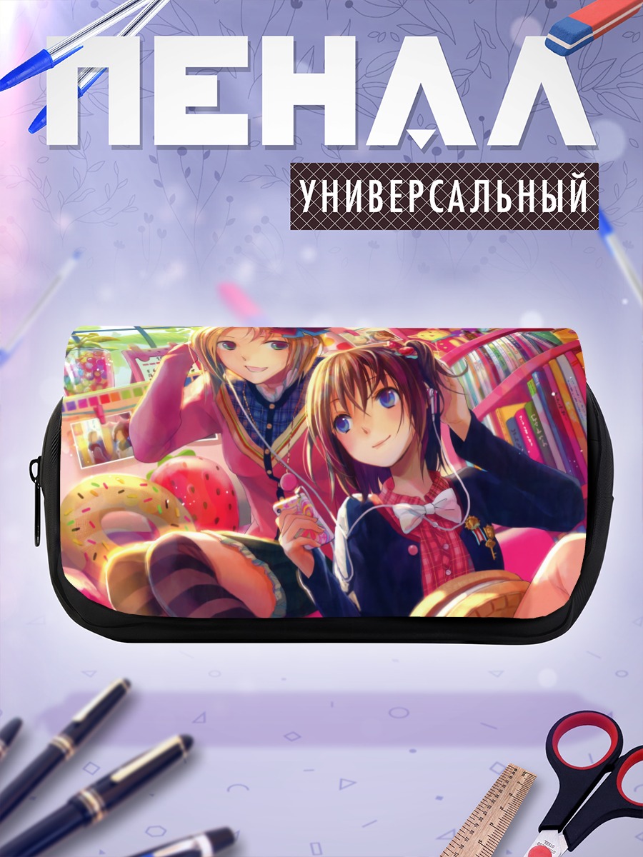 Пенал-косметичка Мику и подруга