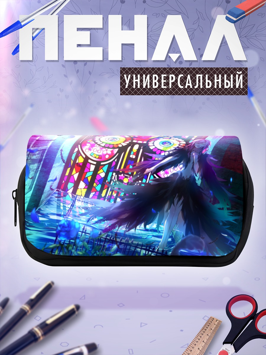 Пенал-косметичка Инори Юзуриха в витражах