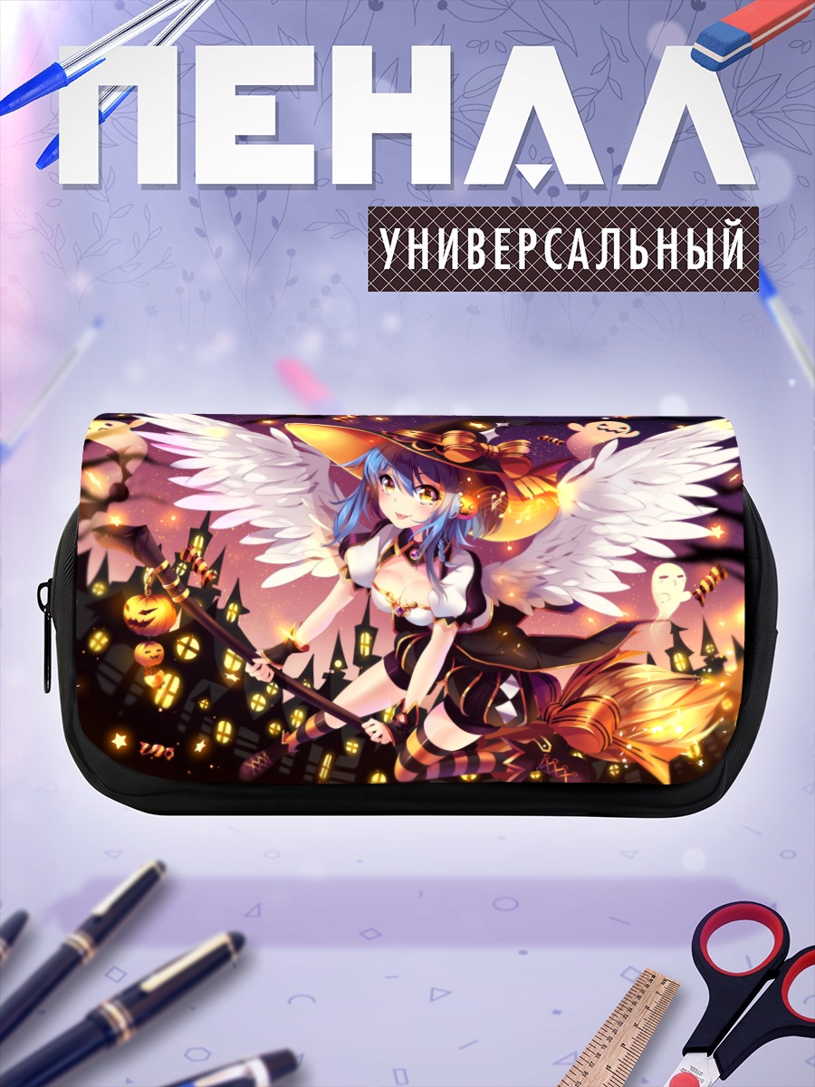 Пенал-косметичка Мику Хацунэ ведьма