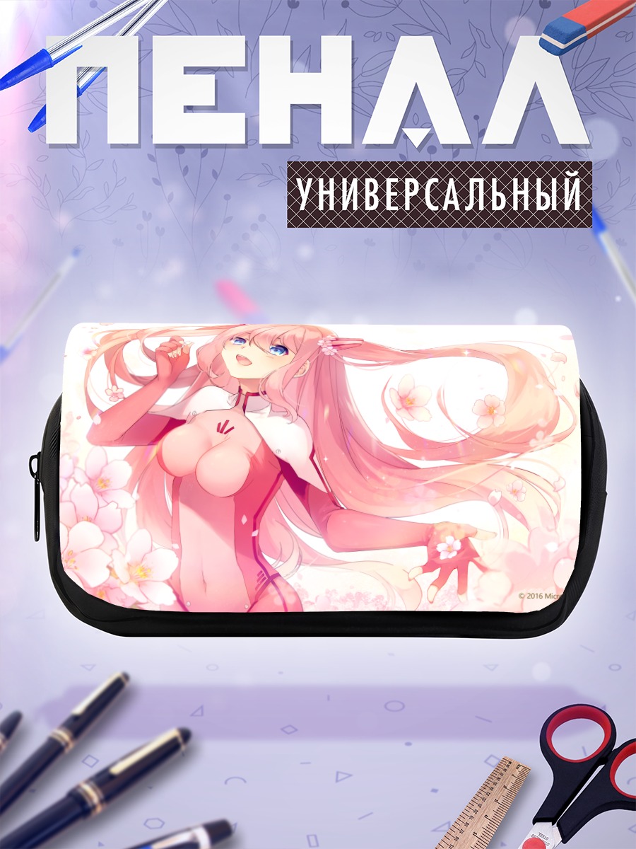 Пенал-косметичка Хикару Айдзава в цветах