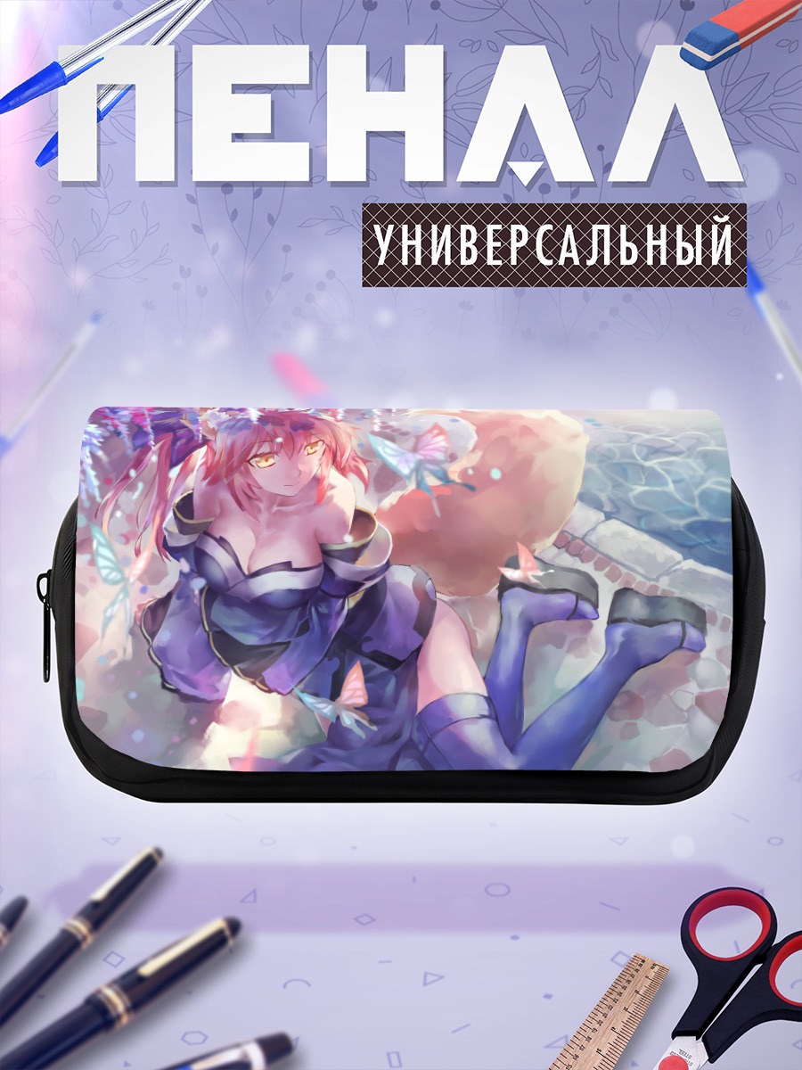 Пенал-косметичка Тамамо но Маэ в цветах
