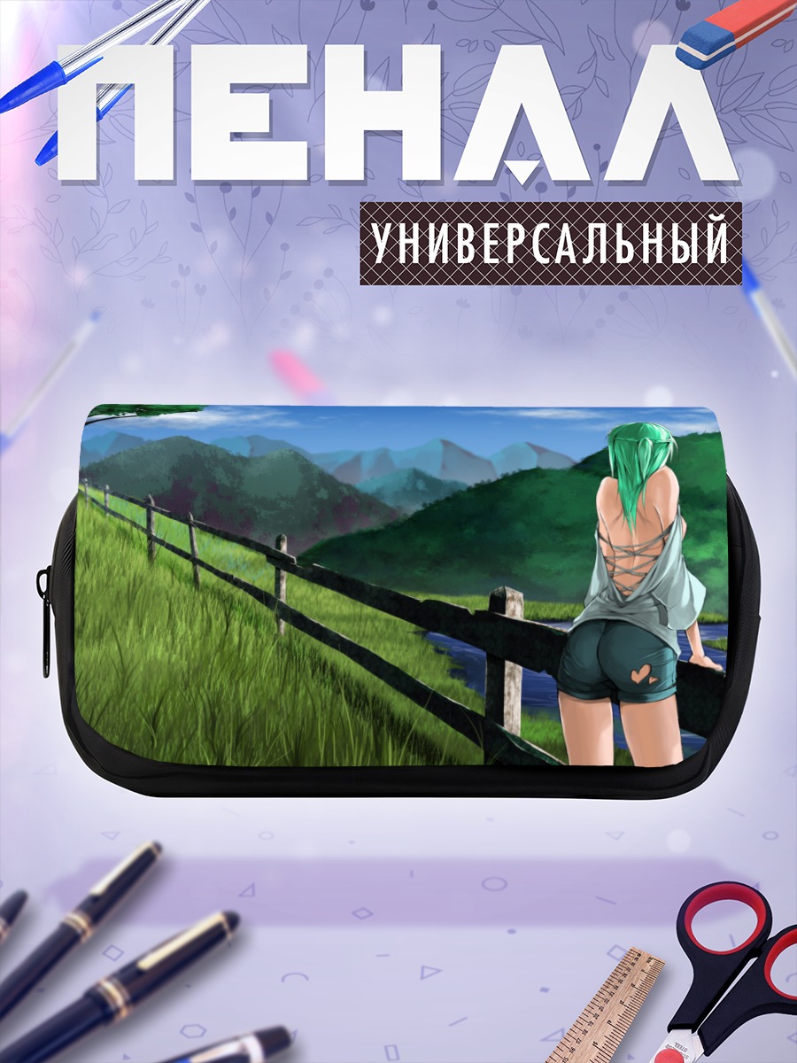 Пенал-косметичка Мику Хацунэ в горах