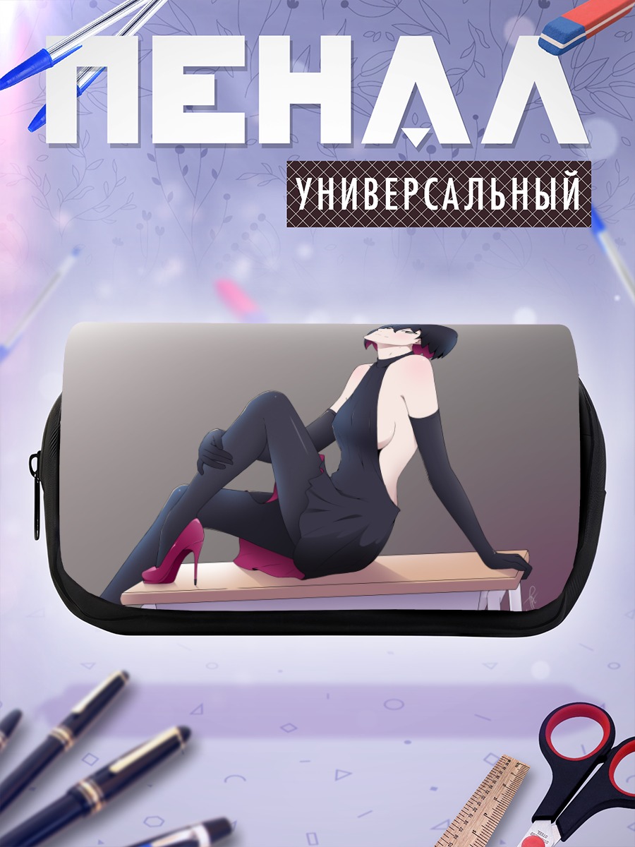 Пенал-косметичка Оги Ошино в черном