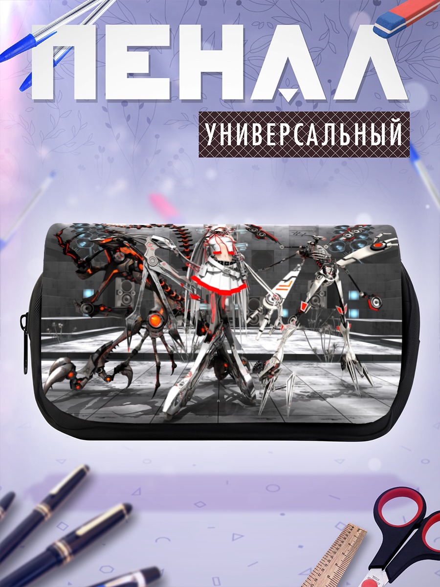 Пенал-косметичка Мику Хацунэ и Кальнэ Ка