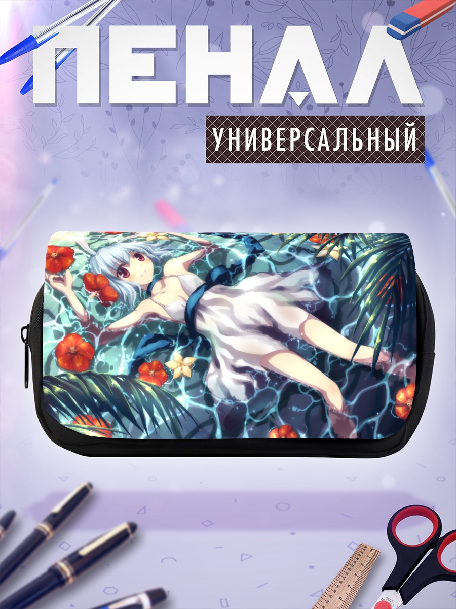 Пенал-косметичка Суэ в цветах