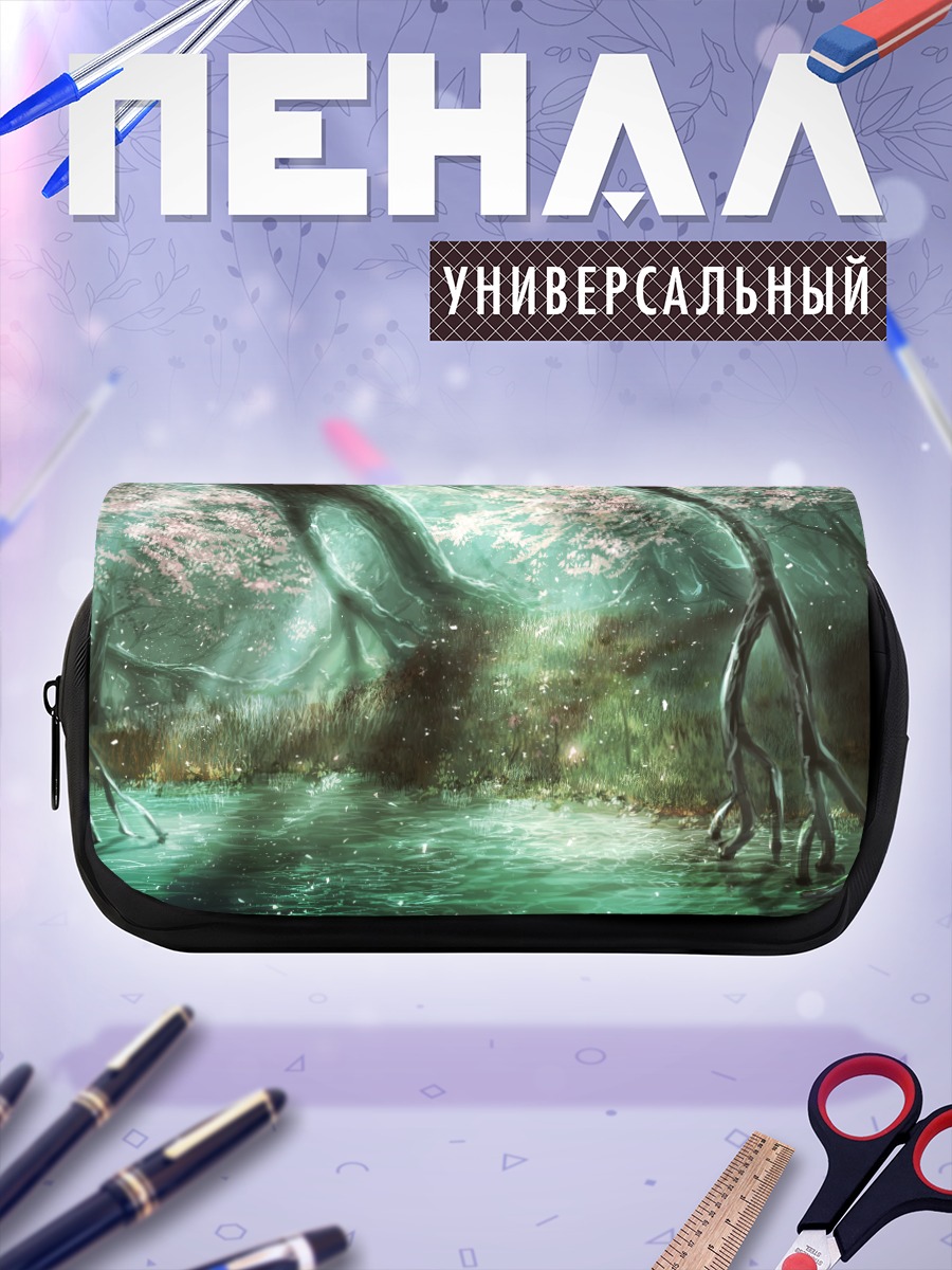 Пенал-косметичка Цветение в лесу