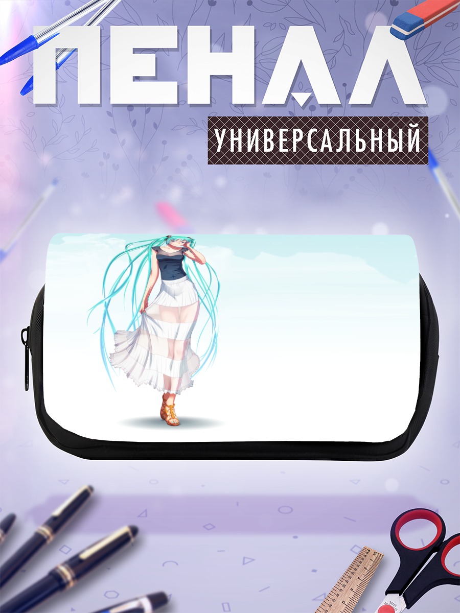 Пенал-косметичка Мику Хацунэ в платье