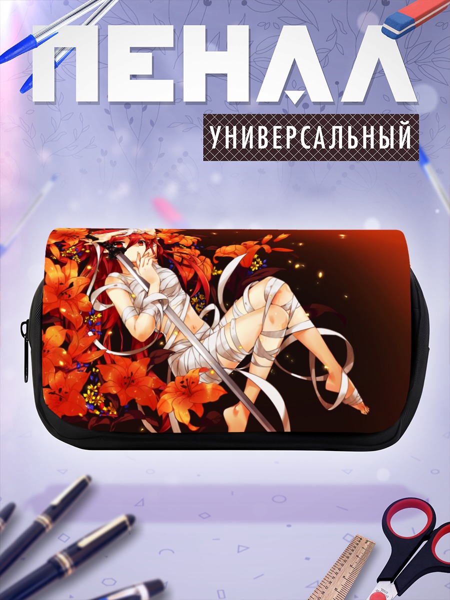 Пенал-косметичка Шана в лилиях