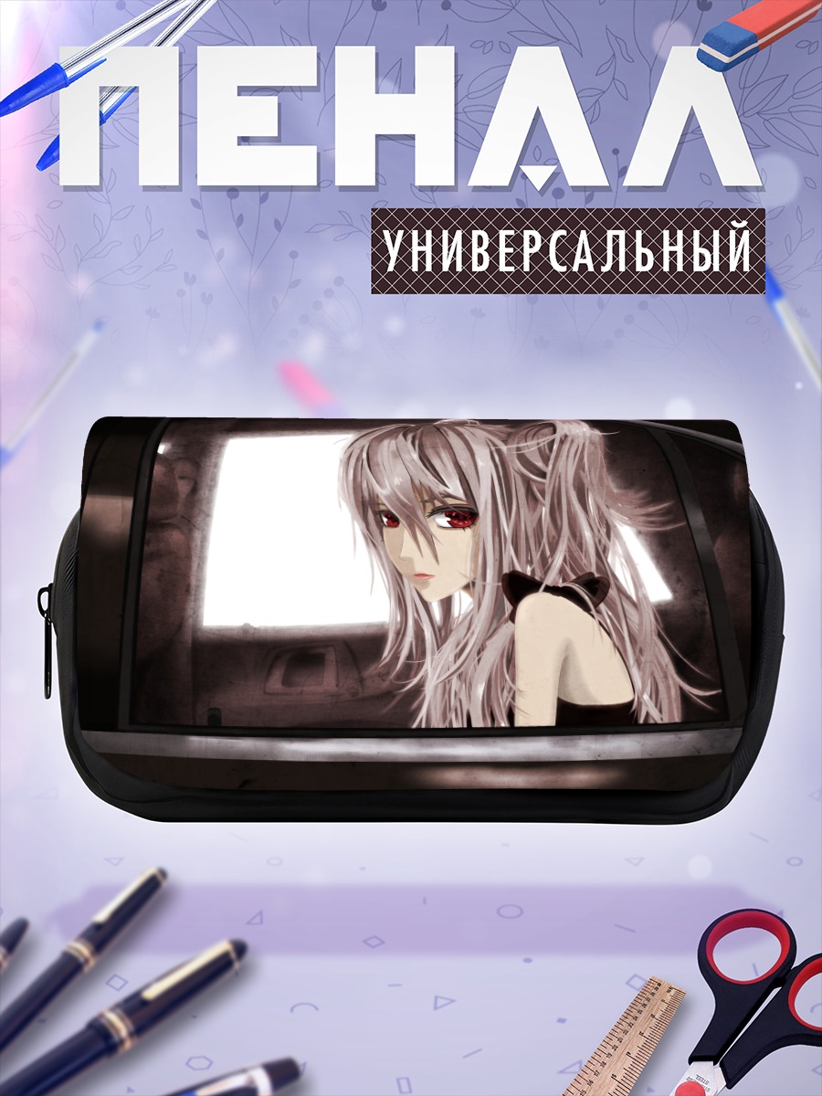 Пенал-косметичка Мику Хацунэ в окне