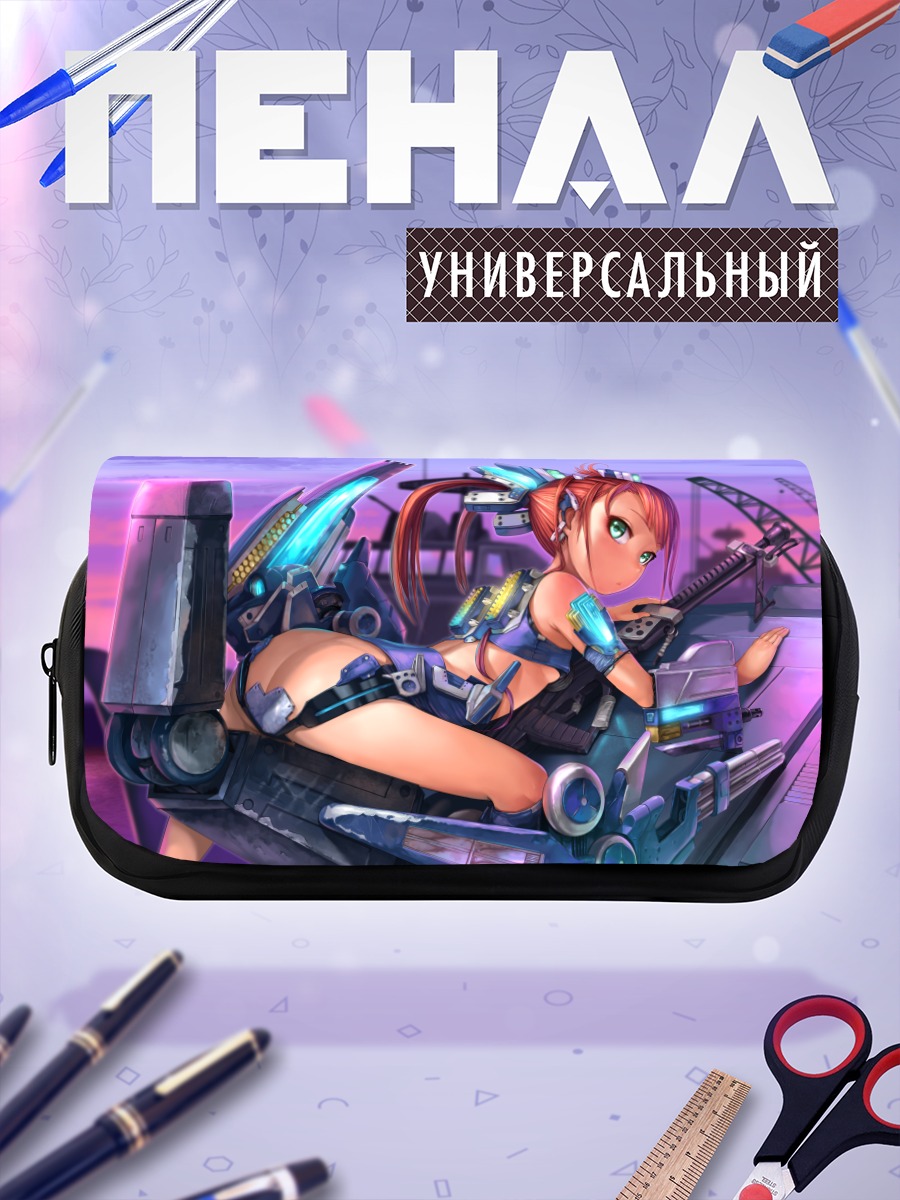 Пенал-косметичка Мику Хацунэ меха