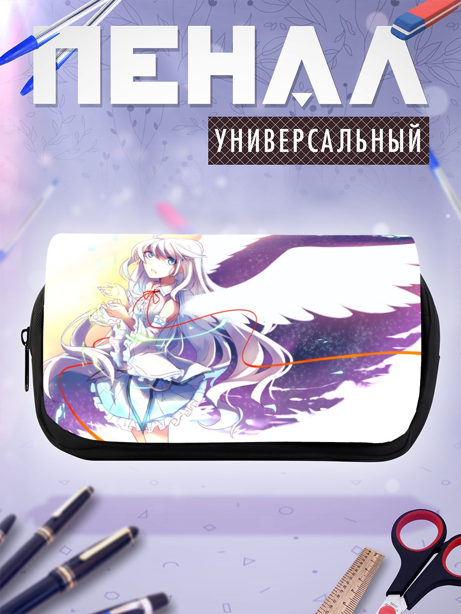 Пенал-косметичка Белый ангел в платье