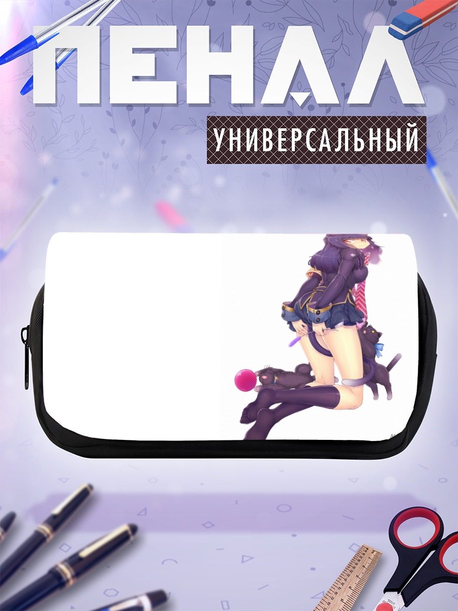 Пенал-косметичка Кошкодевочка в форме