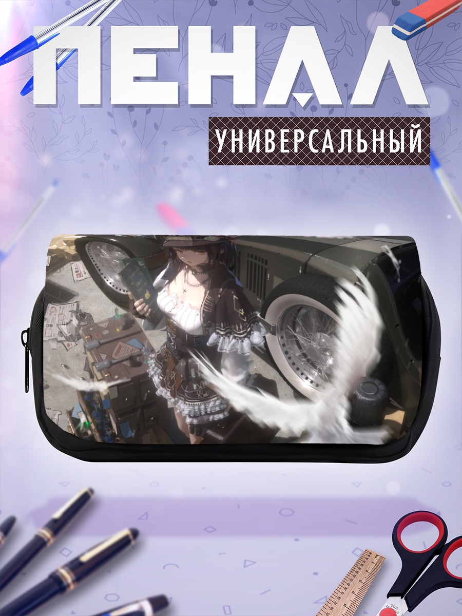 Пенал-косметичка Девушка в стиле лолита