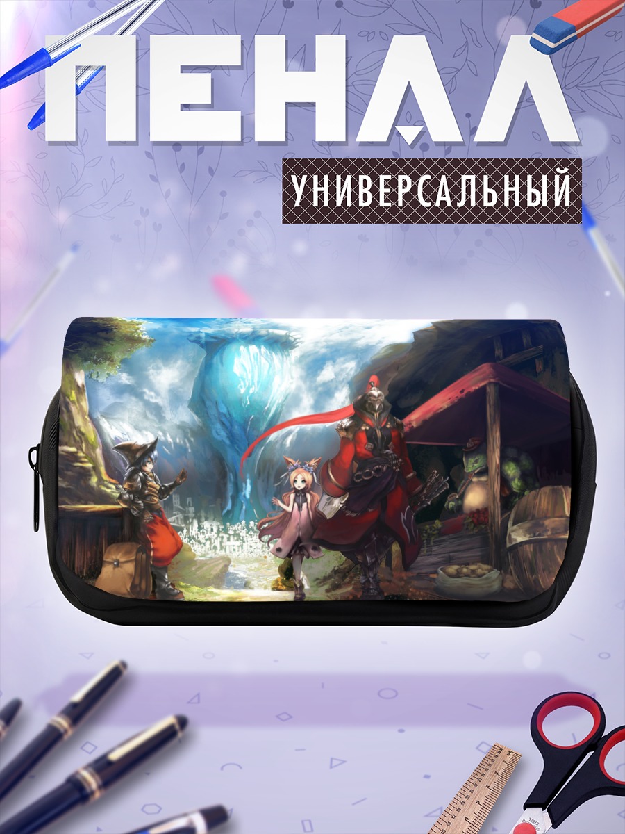 Пенал-косметичка Рыцарь и девушка
