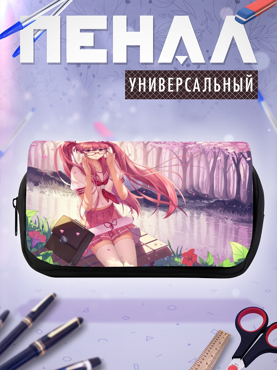 Пенал-косметичка Мику Хацунэ в сакуре