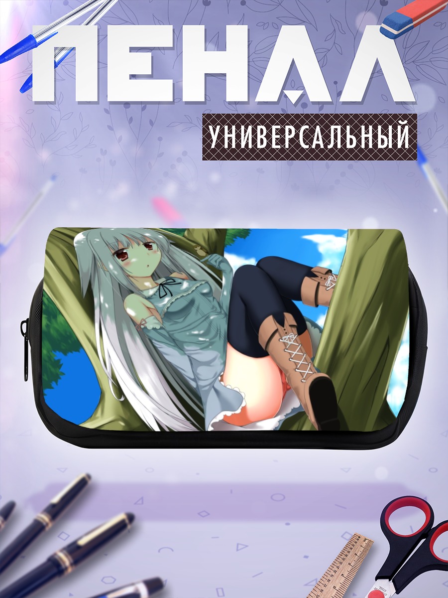 Пенал-косметичка Девушка на дереве