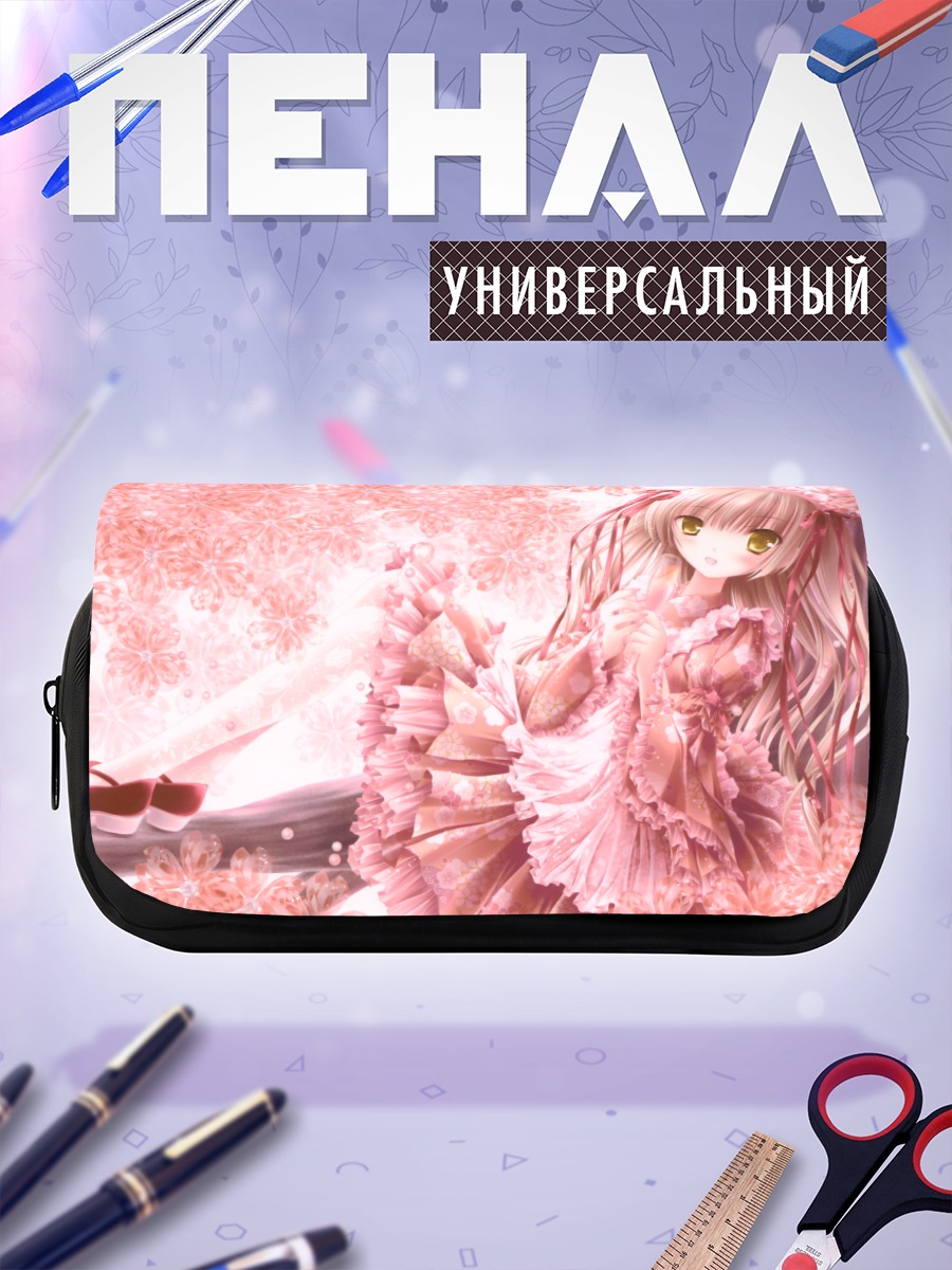 Пенал-косметичка Лолита в цветах