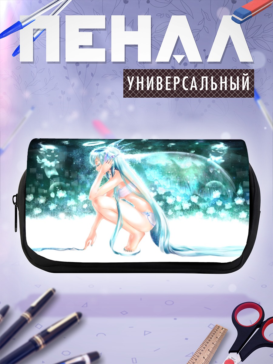Пенал-косметичка Мику Хацунэ ангел