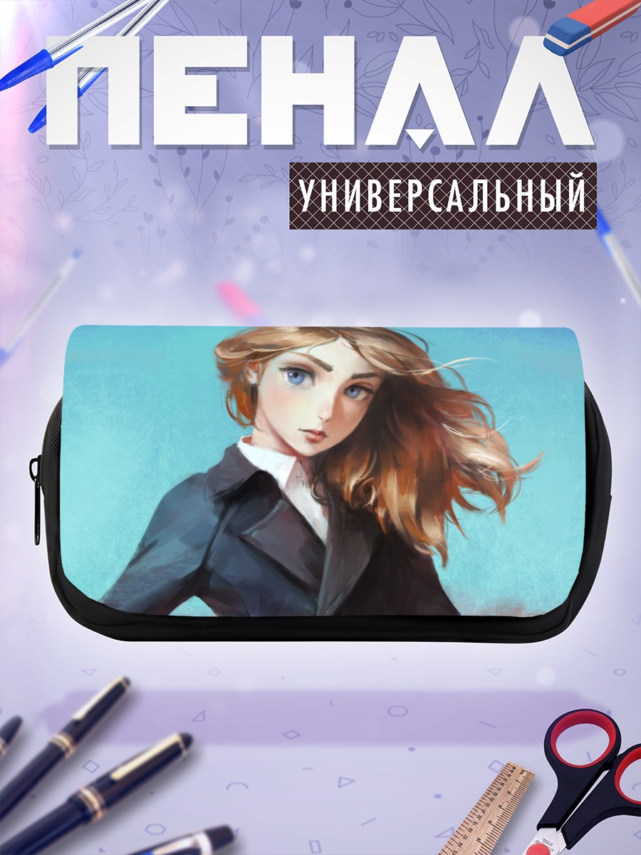 Пенал-косметичка Девушка в костюме