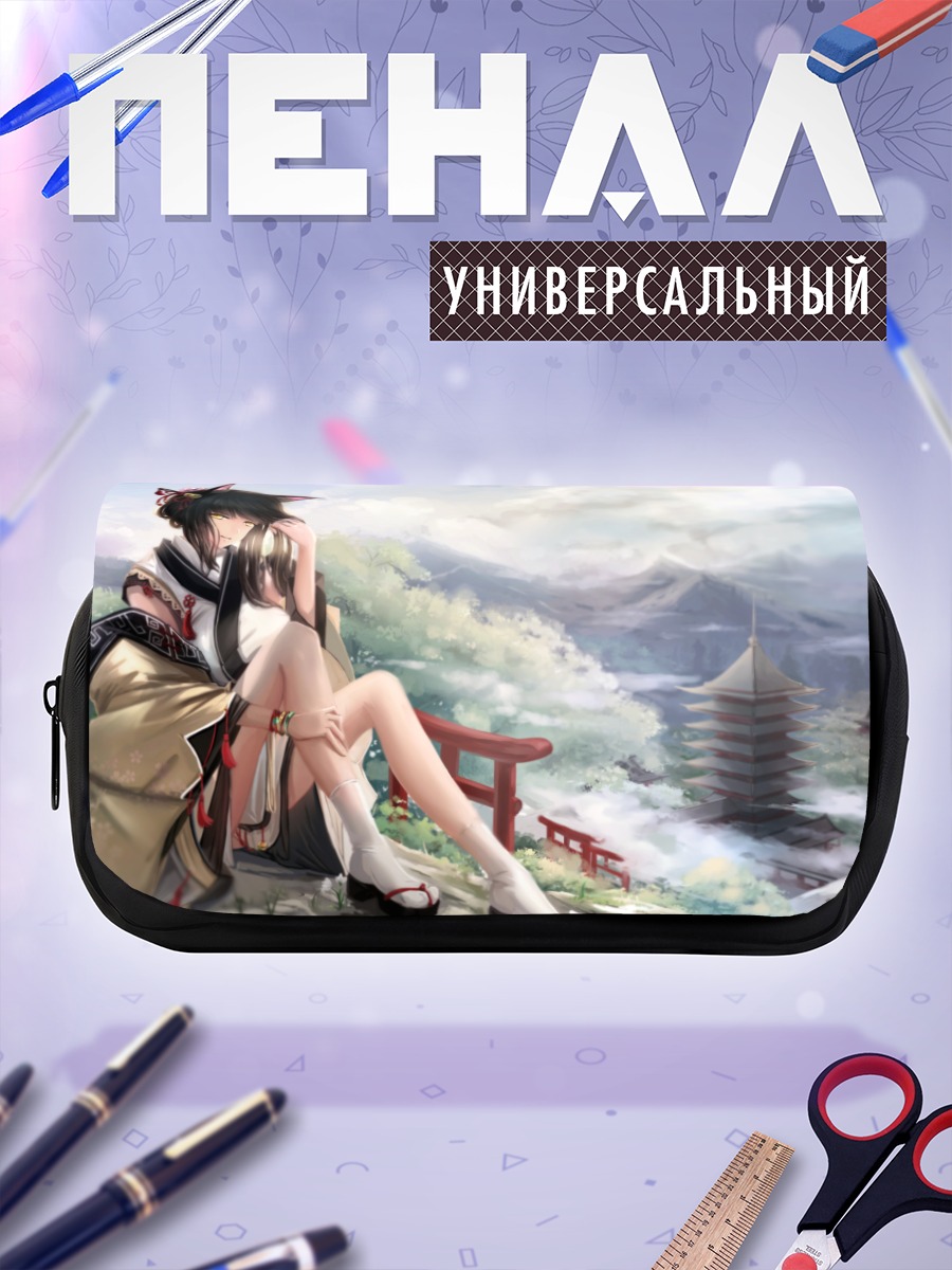 Пенал-косметичка Девушка-лиса у тории
