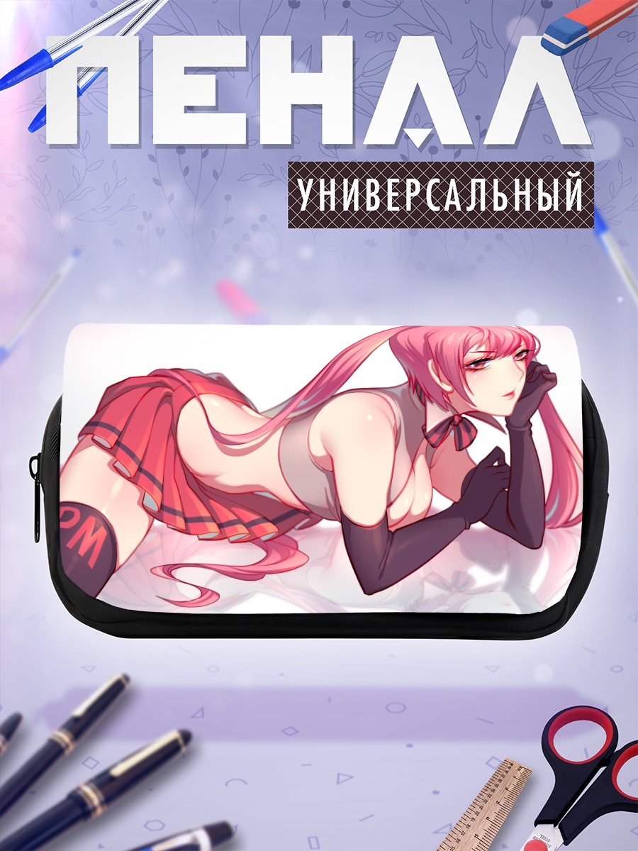Пенал-косметичка Мику Хацунэ в розовом