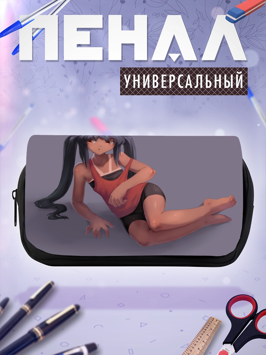 Пенал-косметичка Адзуса Накано в красном