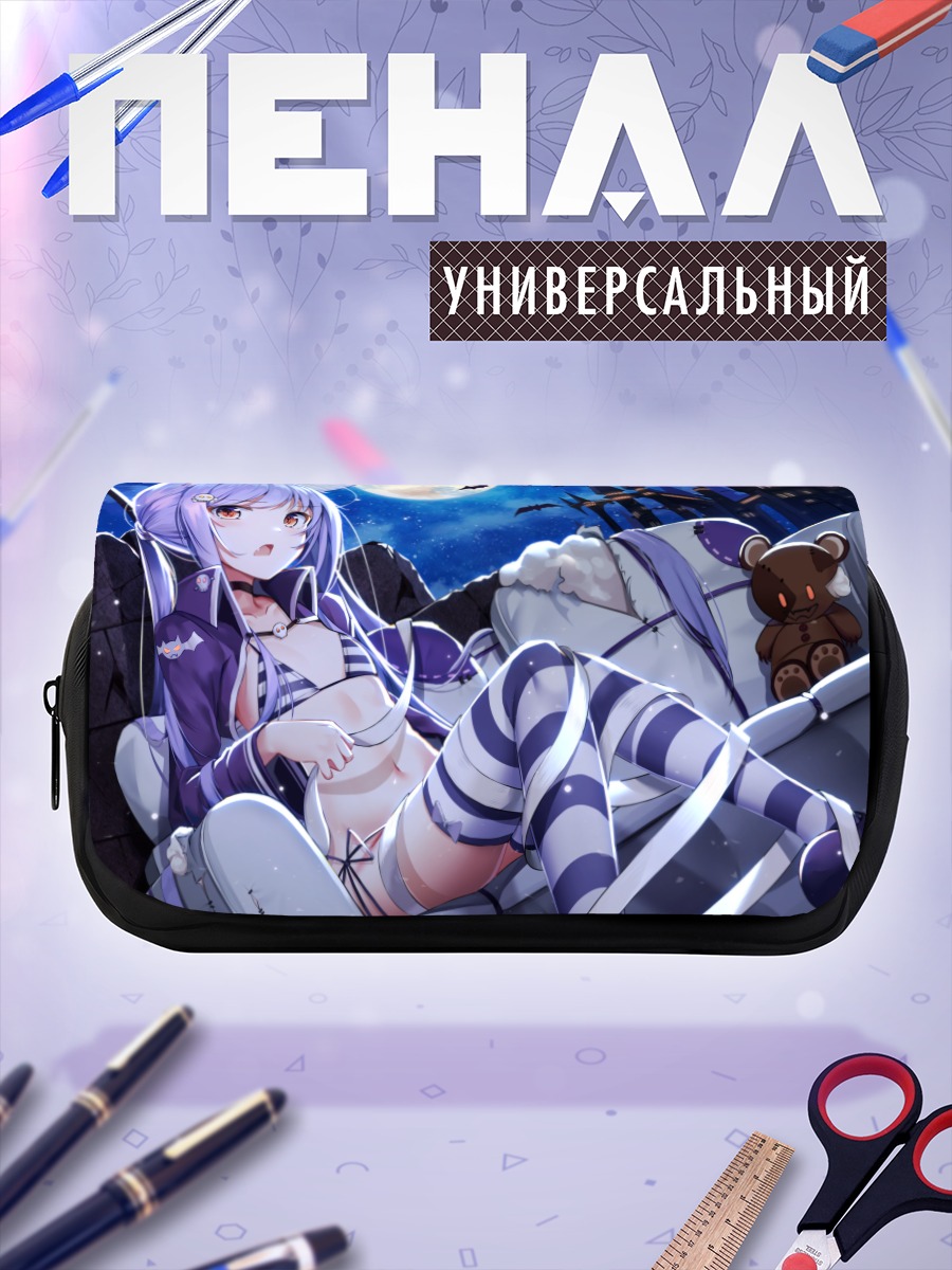Пенал-косметичка Летучая мышь в полнолуние
