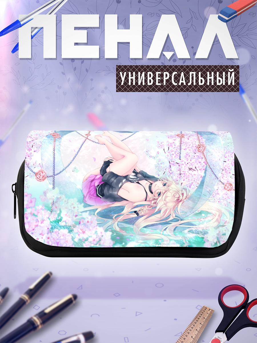Пенал-косметичка Иа в цветах