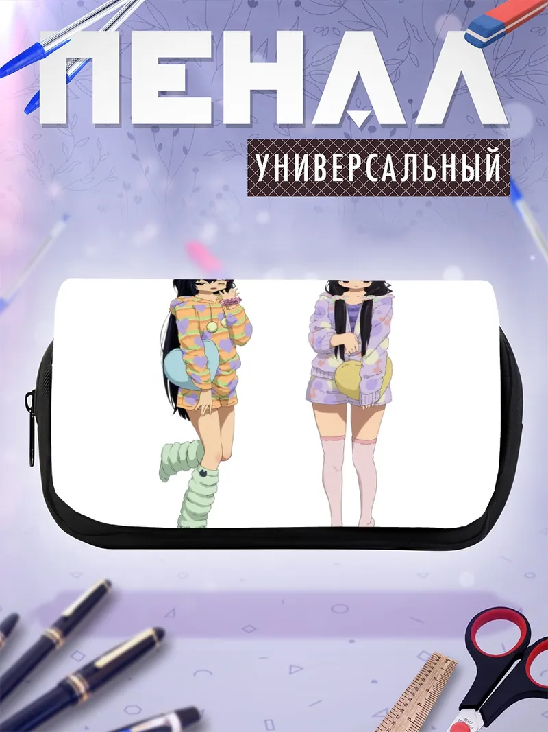 Пенал-косметичка Мио Акияма и Азуса Накано