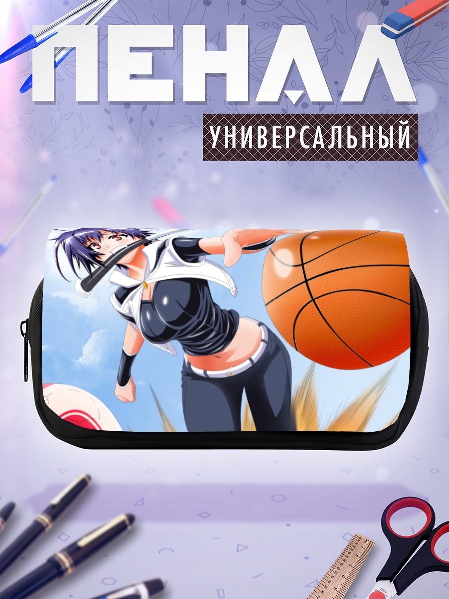 Пенал-косметичка Медака Куроками с баскетболом
