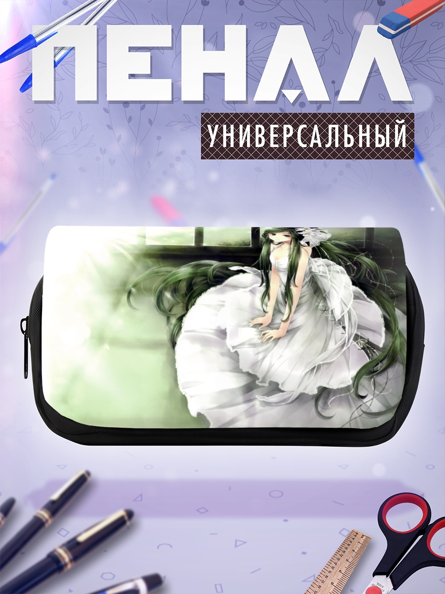 Пенал-косметичка Мику Хацунэ в платье