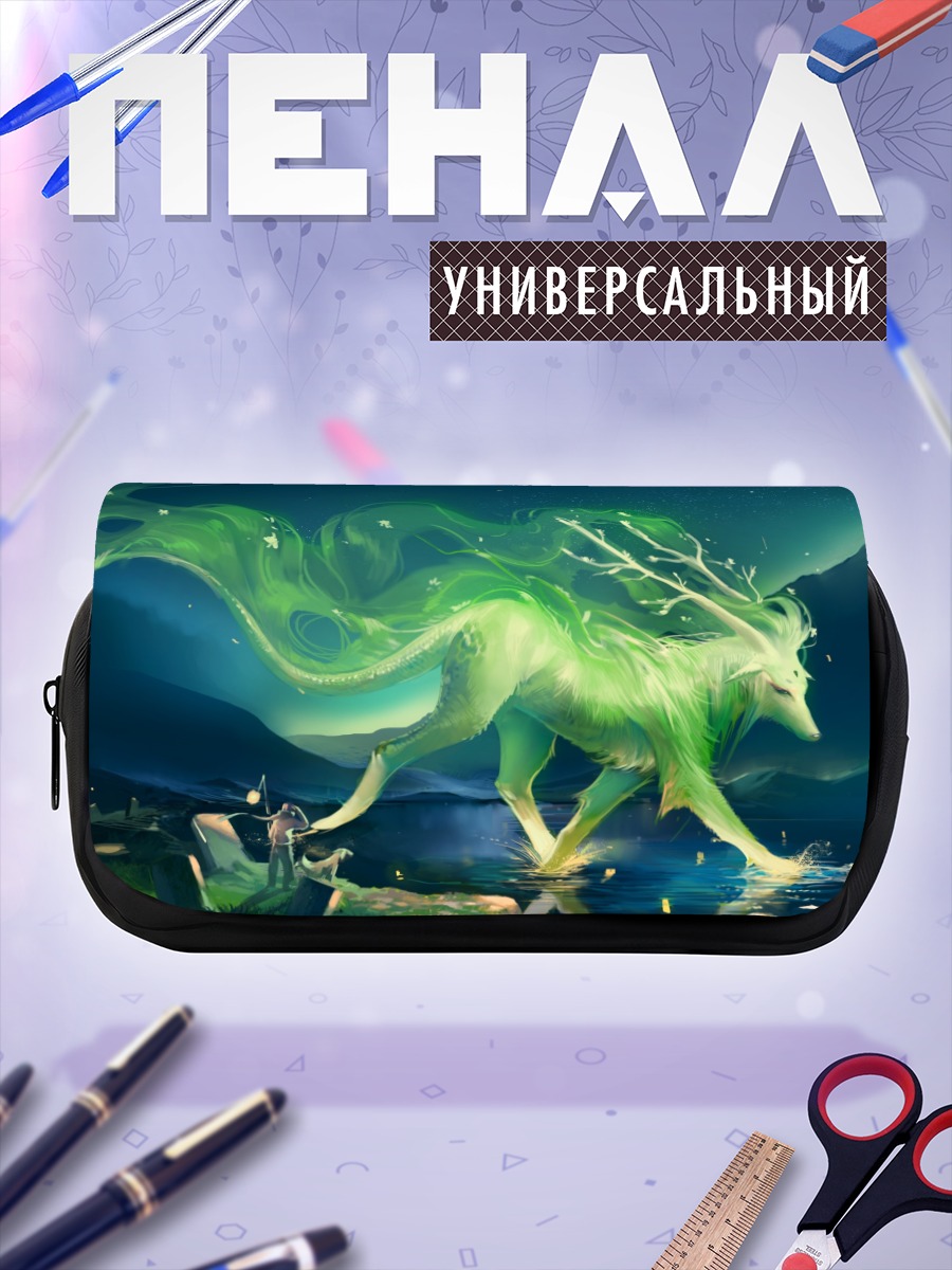 Пенал-косметичка Ночной лесной олень