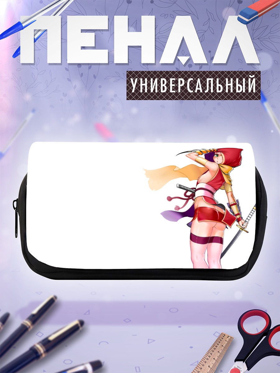 Пенал-косметичка Ниндзя с катаной