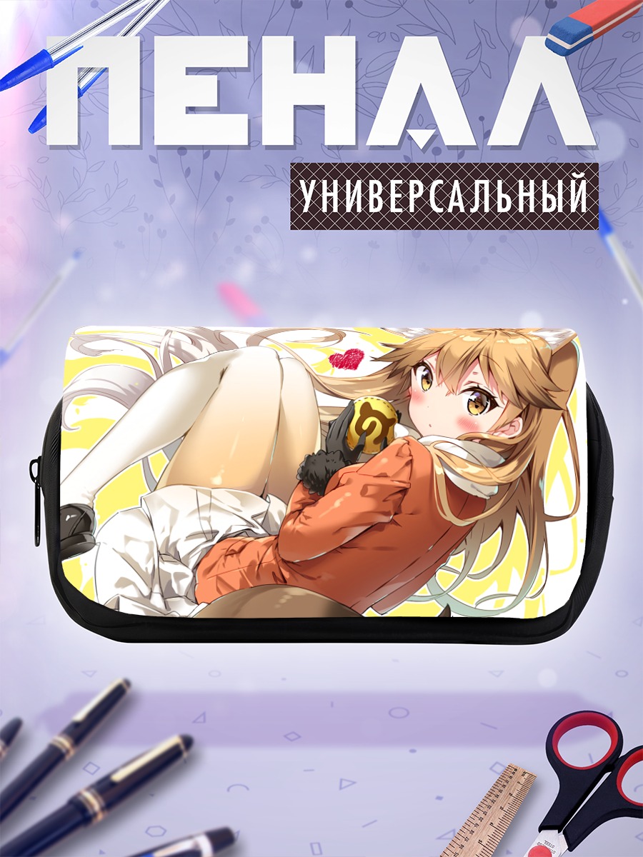 Пенал-косметичка Рыжая Лиса в красном