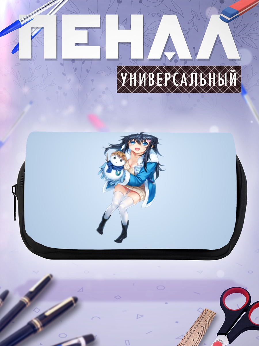Пенал-косметичка Тамаки Ако с игрушкой