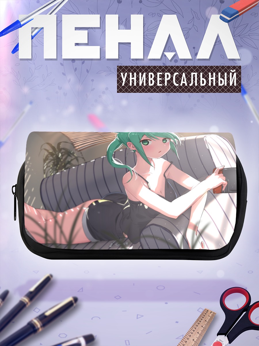 Пенал-косметичка Мику Хацунэ на диване
