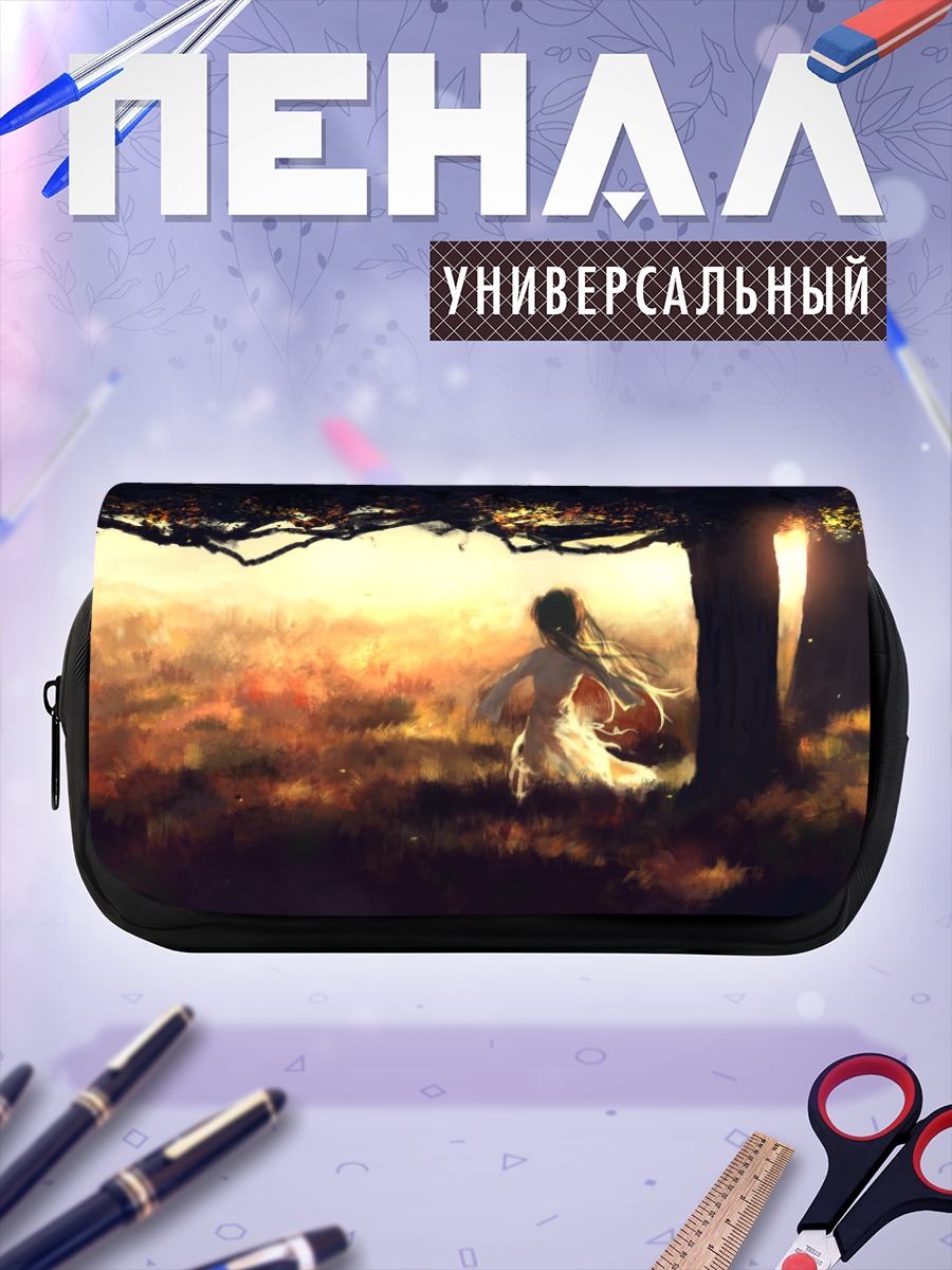 Пенал-косметичка Мику Хацунэ под деревом
