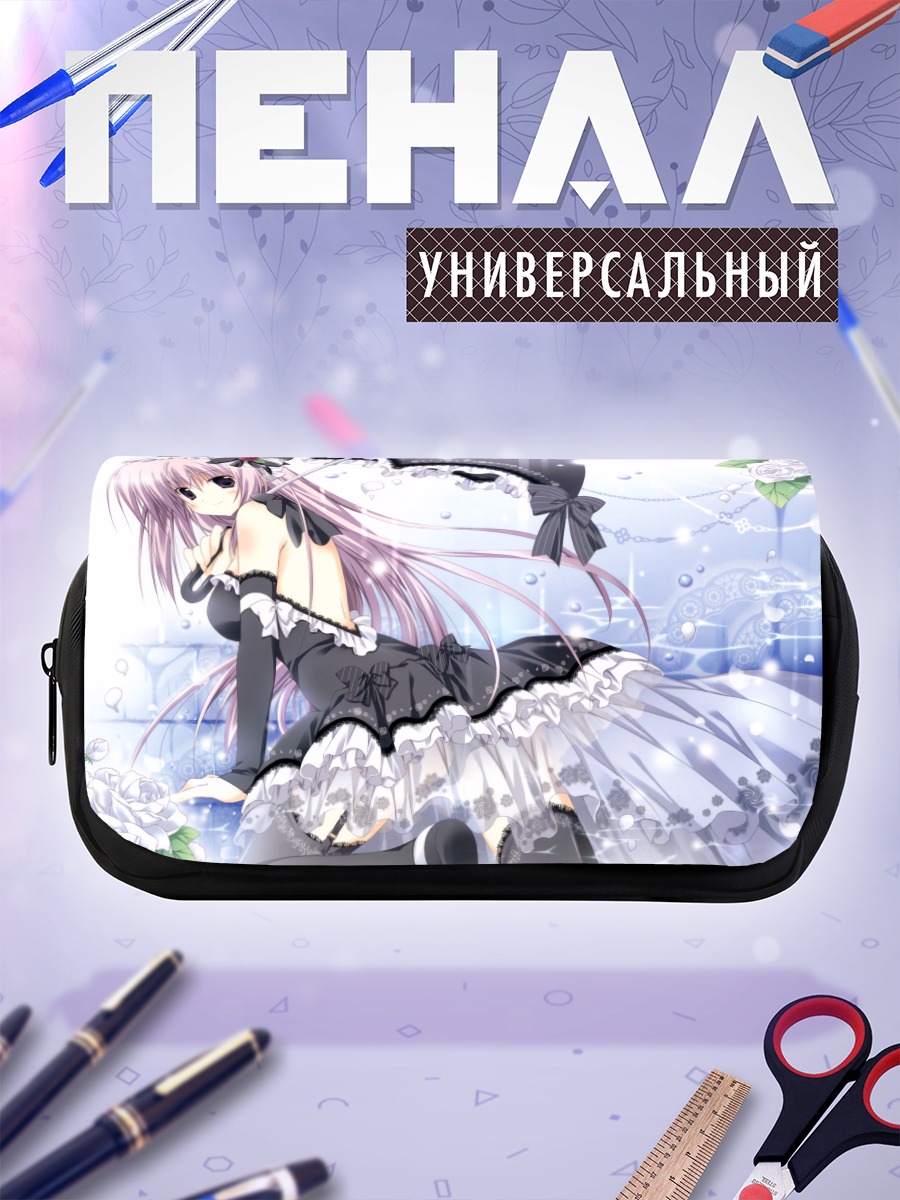 Пенал-косметичка Девушка в лолите