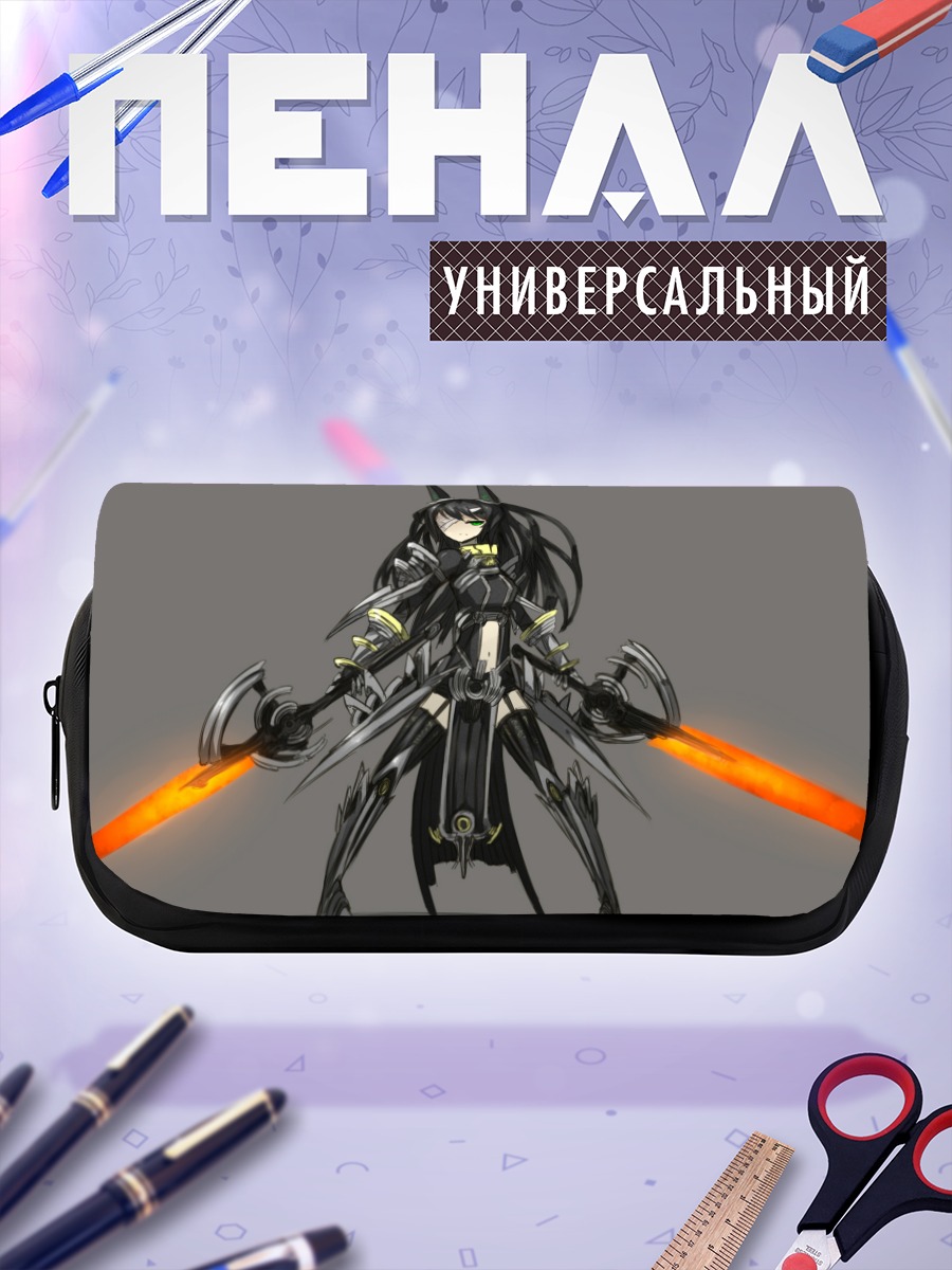 Пенал-косметичка Воин с мечами