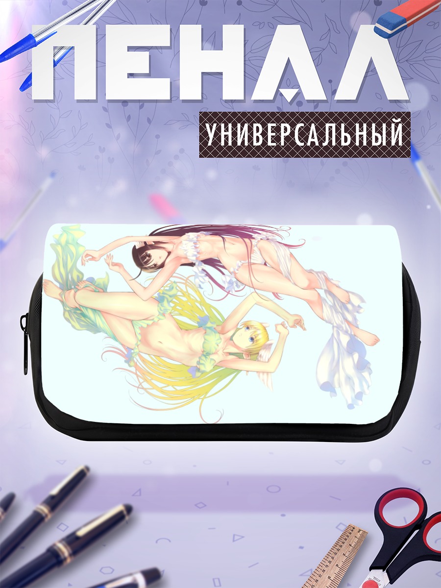 Пенал-косметичка Мику Хацунэ и подруга