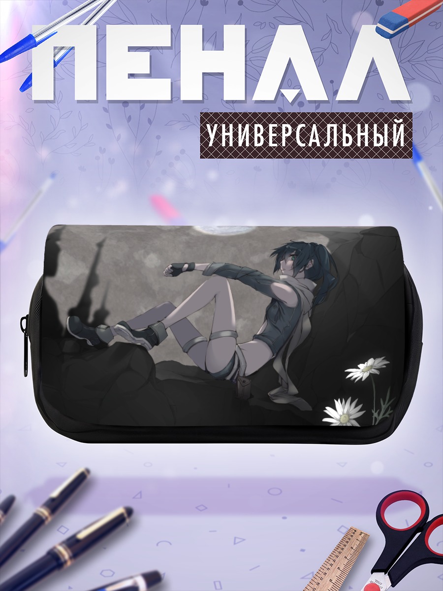 Пенал-косметичка Мику Хацунэ под луной