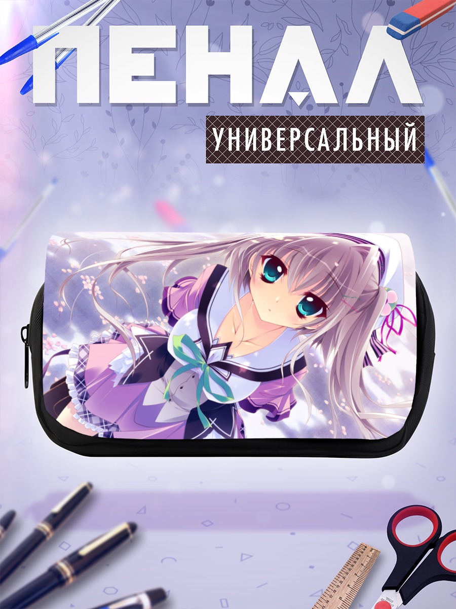 Пенал-косметичка Конами Асаба в цветах