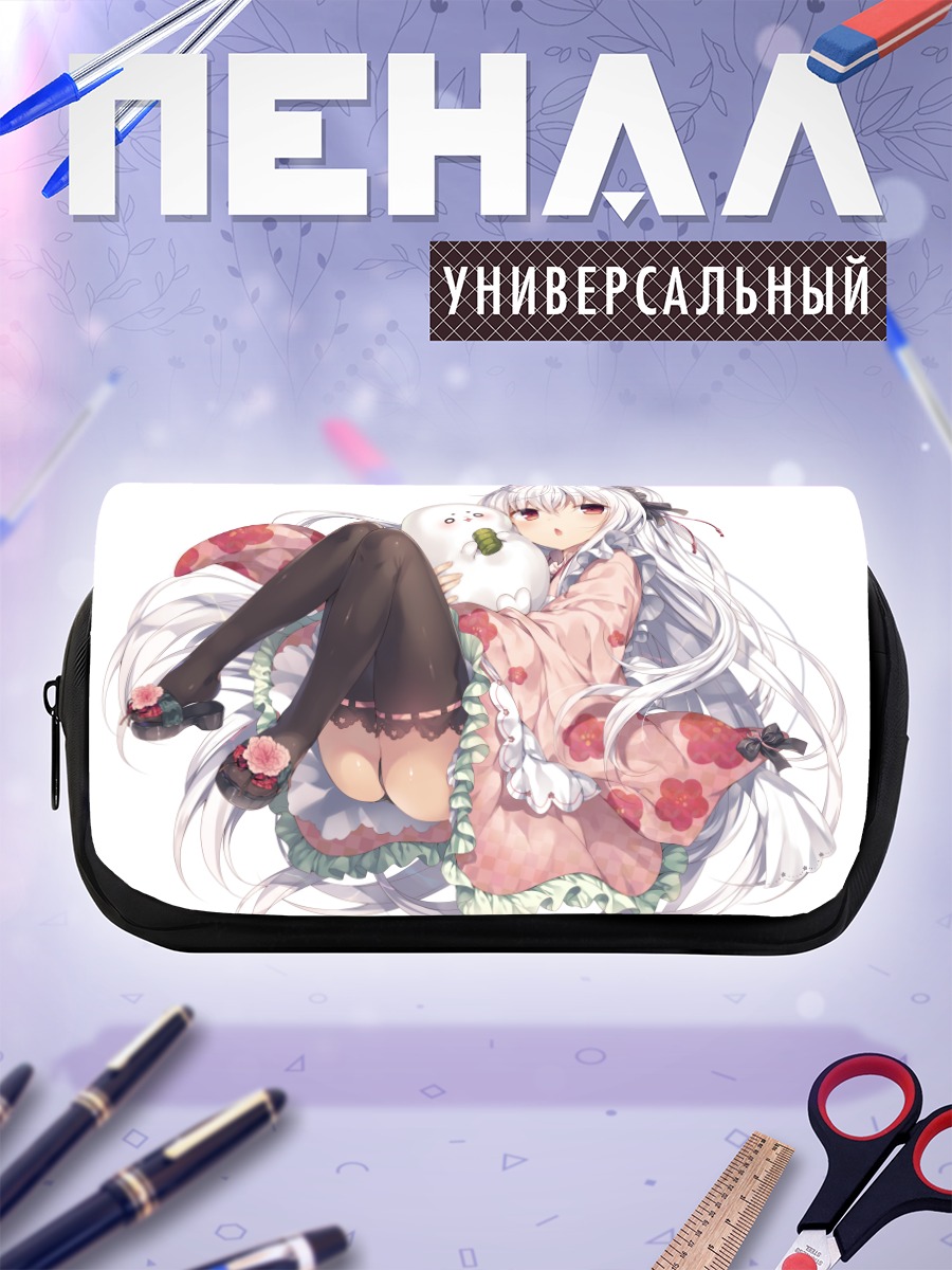Пенал-косметичка Девушка в кимоно