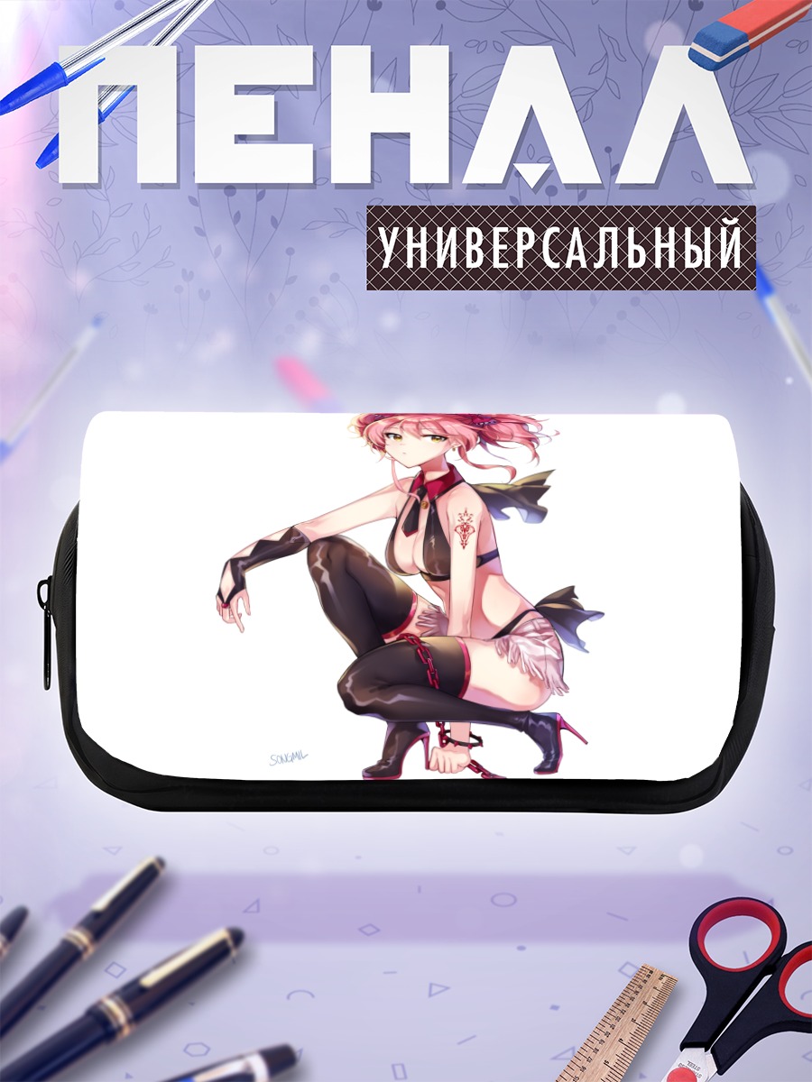 Пенал-косметичка Мика Джогасаки в черном