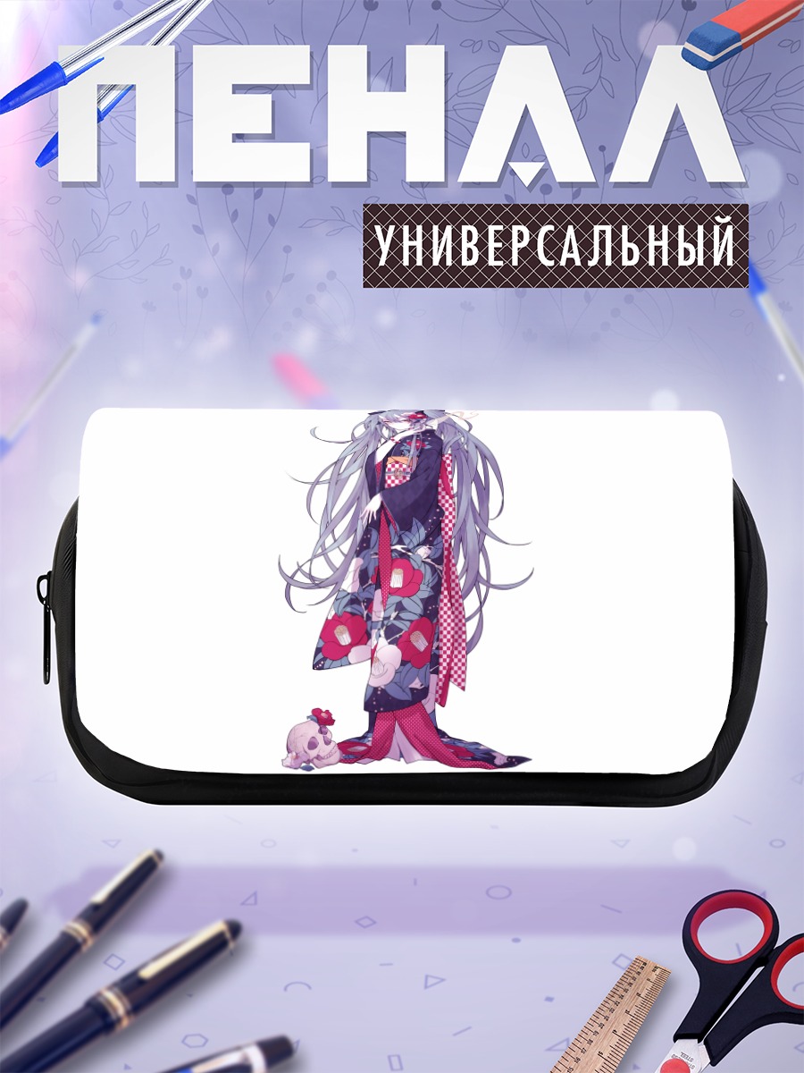 Пенал-косметичка Мику Хацунэ в кимоно