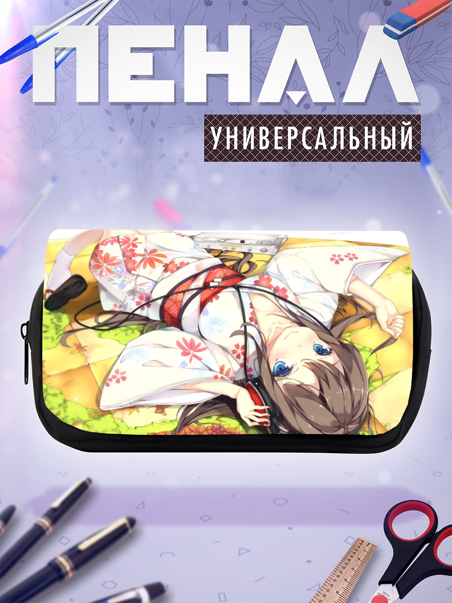 Пенал-косметичка Девушка в юкате